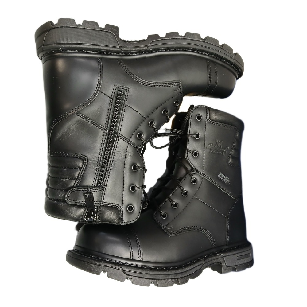 Thorogood Gen-Flex 2 Tactical Jump Combat Boots Mens US 9M Black Leather Lace Up